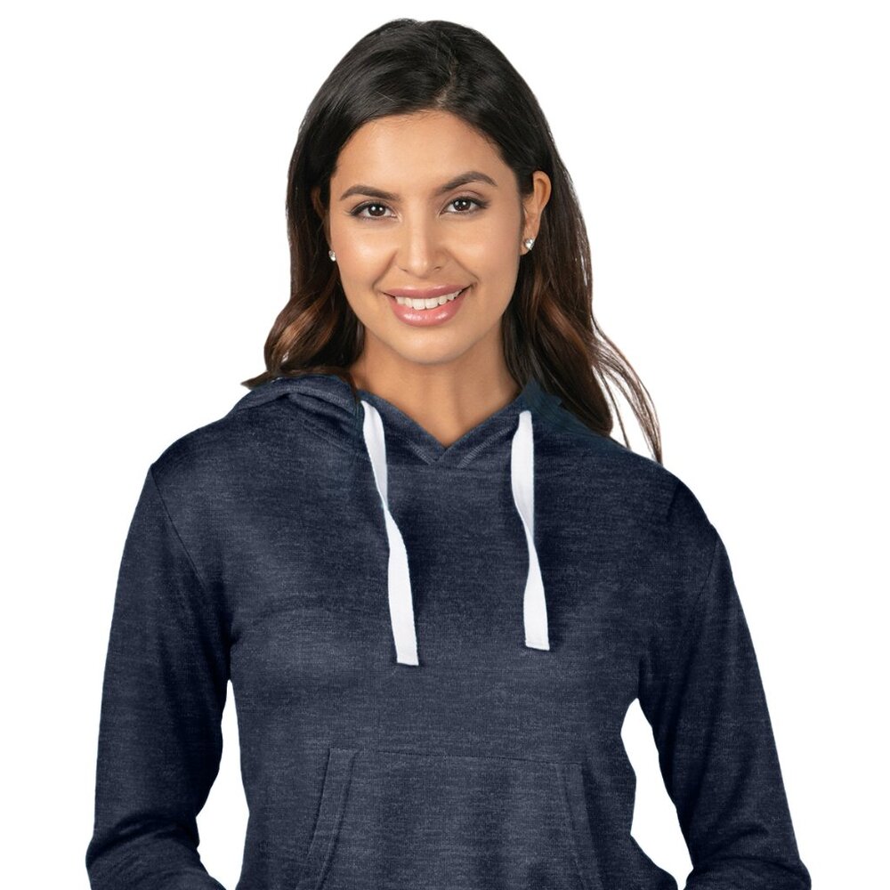 AFC Women's Pullover Soft Knit Vintage Navy Hoodie Plus Size 2x 3x & 4x Sizes